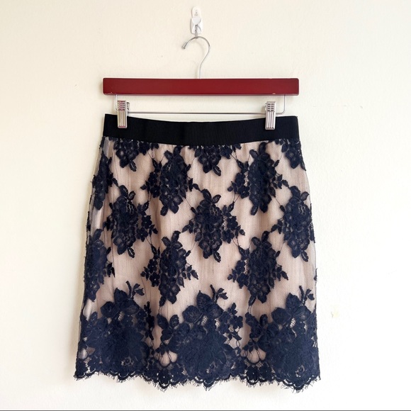 3.1 Phillip Lim Dresses & Skirts - 3.1 Phillip Lim Midnight Blue Lace Mini Pencil Skirt NWT